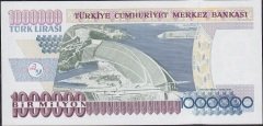 7.Emisyon 1.Tertip 1 000 000 Lira F02 926889 Çil
