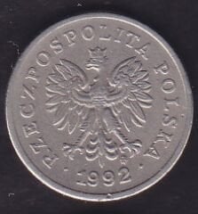 Polonya 20 Groszy 1992