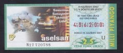 2007 9 HAZİRAN ÇEYREK BİLET