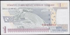 8.Emisyon 1 YTL A02 119642 Çilaltı Çil