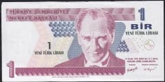 8.Emisyon 1 YTL A02 119642 Çilaltı Çil