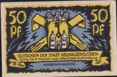 Almanya 50 Pfennig Notgeld 1921 Çil