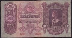 Macaristan 100 Pengo 1930 Çok Temiz+