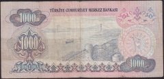 6.EMİSYON 1.TERTİP 1000 LİRA C03 088936 TEMİZ