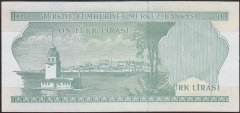 6.Emisyon 2.Tertip 10 Lira L80 062301 Çilaltı