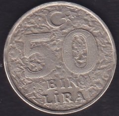 1999 Yılı 50 Bin Lira