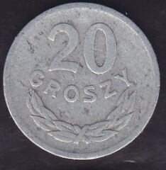 Polonya 20 Groszy 1969