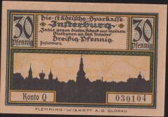 Almanya 50 Pfennig Notgeld 1921 Çil