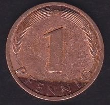 Almanya 1 Pfennig 1984 D