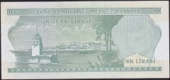 6.Emisyon 2.Tertip 10 Lira L69 189644 Ççt Çilaltı
