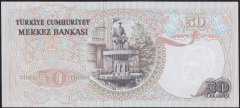 6.EMİSYON 1.TERTİP 50 LİRA H13 060555 ÇİLALTI ÇİL