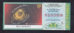2007 9 MAYIS ÇEYREK BİLET