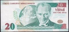 8.Emisyon 20 YTL D05 877595 Çok Temiz+