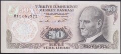 6.EMİSYON 1.TERTİP 50 LİRA H12 058371 ÇİLALTI