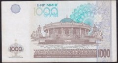 ÖZBEKİSTAN 1000 SUM 2001 ÇÇT +