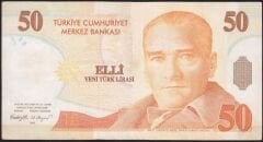8.Emisyon 50 YTL D51 280509 Çok Temiz+