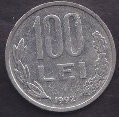 ROMANYA 100 LEİ 1992