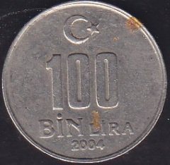 2004 Yılı 100 Bin Lira