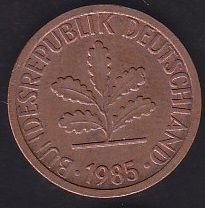 Almanya 1 Pfennig 1985 F