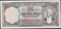 5.Emisyon 3.Tertip 100 Lira N16 022679 Çok Temiz + ( kabartmaları çok güzel )