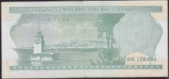 6.Emisyon 2.Tertip 10 Lira L60 365824 Ççt Çilaltı