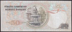 6.EMİSYON 1.TERTİP 50 LİRA H04 290572 ÇOK TEMİZ para eden eski paralar