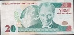 8.Emisyon 20 YTL A43 281614 Çok Temiz