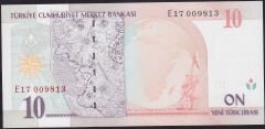 8.Emisyon 10 YTL E17 009813 Çil