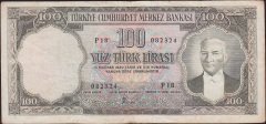 5.Emisyon 3.Tertip 100 Lira P18 082324 Çok Temiz