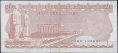 6.Emisyon 3.Tertip 20 Lira F46 295160 Çok Temiz+