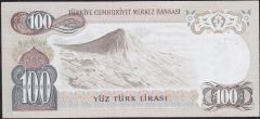6.Emisyon 1.Tertip 100 Lira E65 155759 Çilaltı Çil