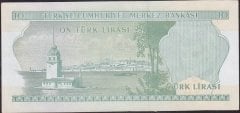 6.Emisyon 2.Tertip 10 Lira L55 254124 Çilaltı Çil