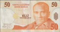 8.Emisyon 50 YTL E70 713057 Çok Temiz+