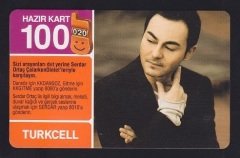 TURKCELL HAZIR KART 100 KONTÖR SERDAR ORTAÇ SKT 2008