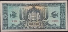 Macaristan 100.000 Pengo 1946 Çok Çok Temiz+