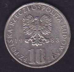 Polonya 10 Zloty 1983