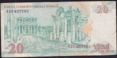 8.Emisyon 20 YTL A35 837702 Temiz