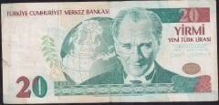 8.Emisyon 20 YTL A35 837702 Temiz