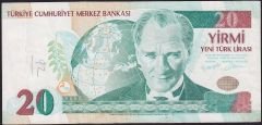 8.Emisyon 20 YTL G75 872347 Çok Temiz