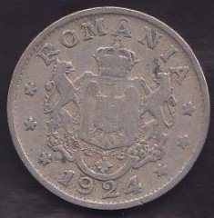 ROMANYA 1 LEU 1924