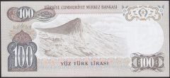 6.Emisyon 1.Tertip 100 Lira E33 129264 Çil