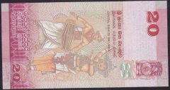 Sri Lanka 20 Rupi 2010 ÇİL Pick 123a