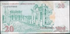 8.Emisyon 20 YTL C14 627445 Çok Temiz+