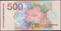 Suriname 500 Gulden 2000 Çil