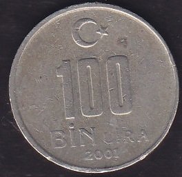 2001 Yılı 100 Bin Lira