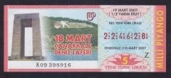 2007 19 MART YARIM BİLET