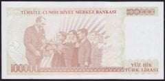 7.Emisyon 3.Tertip 100000 Lira J65 622930 Çilaltı Çil