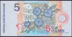 Suriname 5 Gulden 2000 Çil
