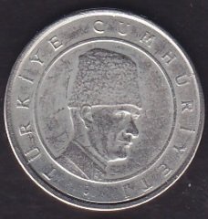2001 Yılı 100 Bin Lira Çil