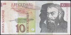 SLOVENYA 10 TOLARJEV 1992 ÇOK TEMİZ